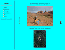 Tablet Screenshot of hillbillyblue.com